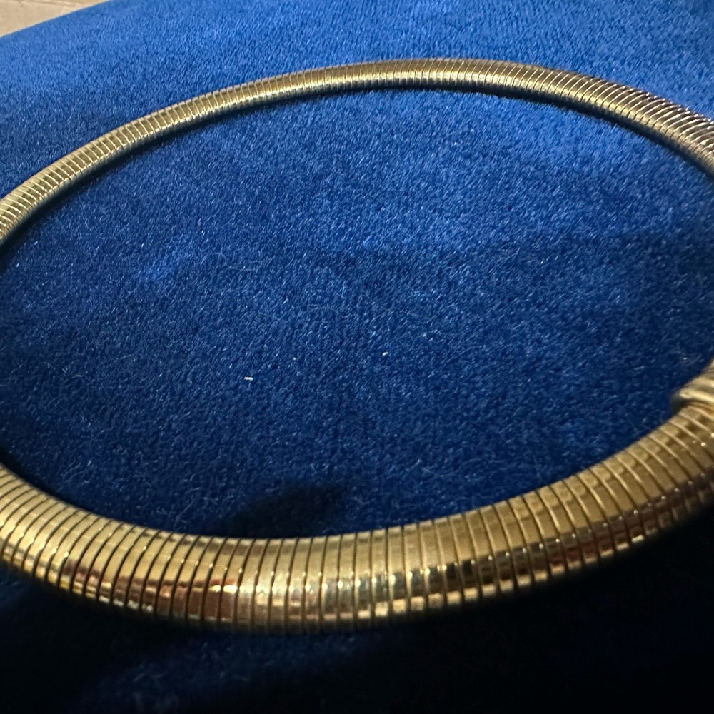 Monet Gold Coil Necklace